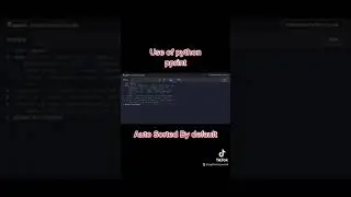 Python pprint | Arrange Dictionary Data with Python