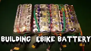 DIY Ebike Battery 18650 Lithium Ion  Pt 1