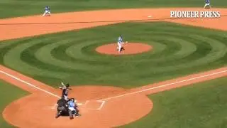 Video: Byung Ho Park goes down swinging at 1-2 slider from Danny Farquhar. @MyKBO @blackwings2011