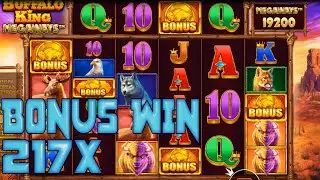 Buffalo King MW's - 217x - Bonus Win