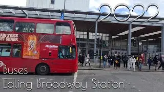 London Buses around EALING BROADWAY Station (2022)