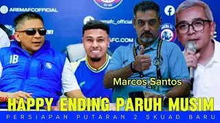 Lepas Dari Tekanan !! Marcos Santos Sebut Boss IB & Pemain 