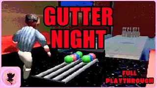 GUTTER NIGHT - Indie Horror Game | Full Playthrough (No Commentary)