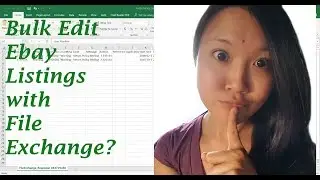 Bulk Edit Ebay Listings with File Exchange - Super Fast Listings | Ebay file exchange tutorial