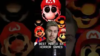САМЫЕ СТРАШНЫЕ ИГРЫ УЖАСОВ MARIO 64 #shorts #mario64 #supermario #mario #marioexe #horror #luigikid