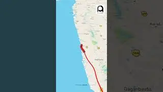 Hisar Superfast AC Express #ytshorts #travel #map