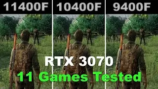 Intel 11400f Vs 10400f Vs 9400f Gaming Benchmarks 9th 10th 11th generation