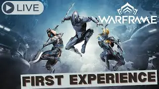 LIVE! MR13 - Day 18 - Question & Discovering New Warframe Thingies - Warframe