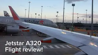 Jetstar A320-200 flight review 
