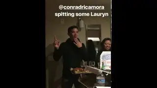 Conrad Ricamora on Trevor Salter&rsquo;s Instagram Stories (May 7, 2017)