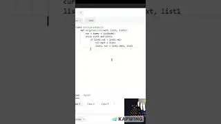 Leetcode #21: Merge Two Sorted Lists Python Solution