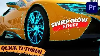 Sweep Glow Effect in Premiere Pro 2023 (How to/ Quick Tutorial)