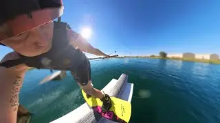 First Wakeboard Set of the Day