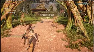 Как выполнить побочный квест (Корни, которые нас связывают) в Horizon Forbidden West