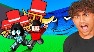 Escape The TSUNAMI For LUCKY BLOCKS in Roblox!