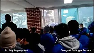 EPS WORKER DEPLOYMENT DAY - SOUTH KOREA