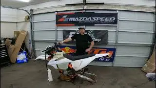 Taring down KTM 500 EXCF Desmog + Tips