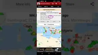 This might be a game changer! Montenegro, 4.0 Mag 465km DEEP!