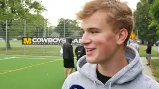 Munich Cowboys Jugend trainiert mit NFL Profis
