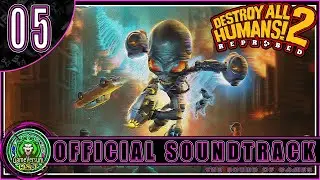 Destroy All Humans 2 Reprobed Game Soundtrack Track 05 - Bay City Hunted [OST]