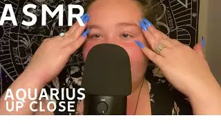 ASMR | UP CLOSE WHISPERS | READING ABOUT ASTROLOGICAL SIGN AQUARIUS