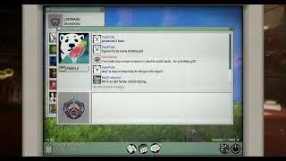 Warframe 1999: Minerva and Velimir about Neci at the Ludston Museum  - Cold War/birthday (full)