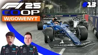 CRASHGATE 5.0 SAVED MY RACE?! F1 25 COOP | Round 13 Singapore GP