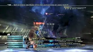 Final Fantasy 13 Fang vs Bahamut Eidolon Battle Tutorial ( Chapter 10 boss)