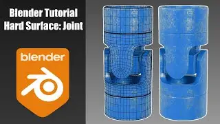Blender Hard Surface Modeling: Universal Joint Tutorial #hardsurfacemodeling #blender #3dtutorial
