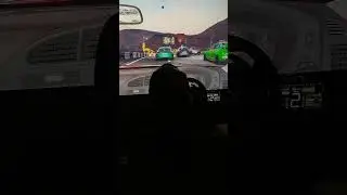 Full steering control Logitech G29 in a game project cars 3