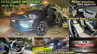 2026 TATA TIAGO XE BASE MODEL MODIFIED WITH PRICING | TATA TIAGO MODIFICATIONS