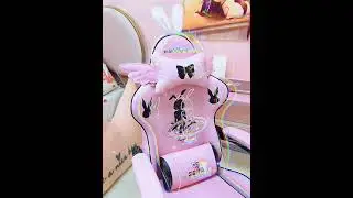 Pink goddess gaming chair anchor live mirrored seat lovely computer chair home cute lift reclining c