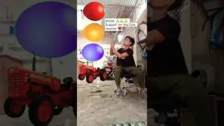 Balloon🎈tractor JCB roller truck #funny #mmmrazz #comedy #shorts #vfx #viral #youtubeshorts #tiktok
