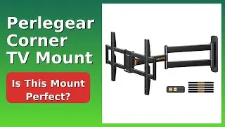 REVIEW (2026): Perlegear Corner TV Mount. ESSENTIAL details.