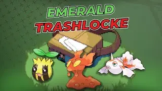 Um NUZLOCKE, mas só tem Pokémon RUIM - Emerald Trashlocke