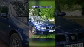 Resetowanie interwału SERWISOWEGO - Seat Leon 1m, Toledo 2 #seat #tutorial #seatleon
