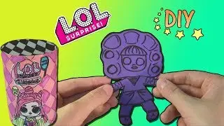 💛🎁👍🏻DiY LOL Surprise #hairgoals Wave 2 / opening homemade lol surprise doll #hairgoals wave 2