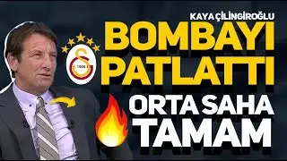 SON DAKİKA, KAYA ÇİLİNGİROĞLU GALATASASRAY BOMBASINI PATLATTI! YILDIZ ORTA SAHA TAKIMDA...