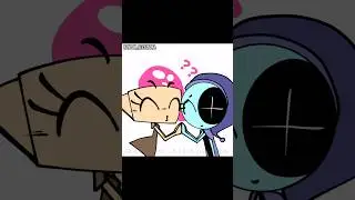 Mix colors 👀 💛+🩵=? #dandysworld #animation #roblox #trend #fpy #memes
