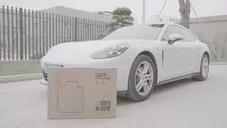 3W All Weather Car Floor Mats for Porsche Panamera