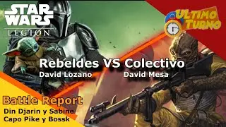 Star Wars Legion | Rebeldes vs Colectivo Sombra | Battle Report