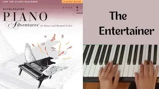 The entertainer: Accelerated Piano Adventures Book 2