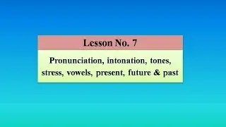 Lesson 7 : Start In Punjabi