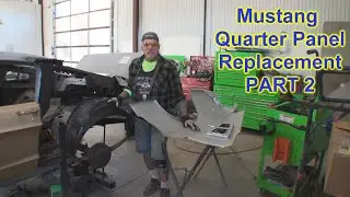 How To Remove Rust - Quarter Panel Replacement Part 2 - DIY HOW TO