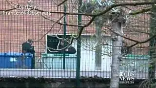 French police raid shooting suspect's home
