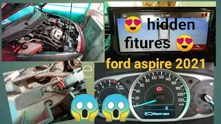 😍smart convenient fitures👌🏻of Ford aspire 2021 || #fordaspire #hiddenfitures