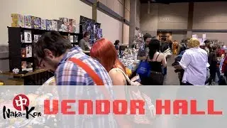Vendor Hall at Naka-Kon!