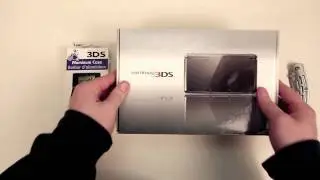 Nintendo 3DS Unboxing (US Version - Black)