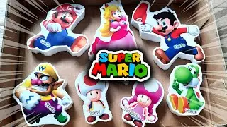 Box Full of Mario Bros v Toad Yoshi Wario Falling asleep with Super Mario ASMR videos for a relaxing