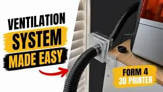 Custom Ventilation System ( Form4 3D Printer )